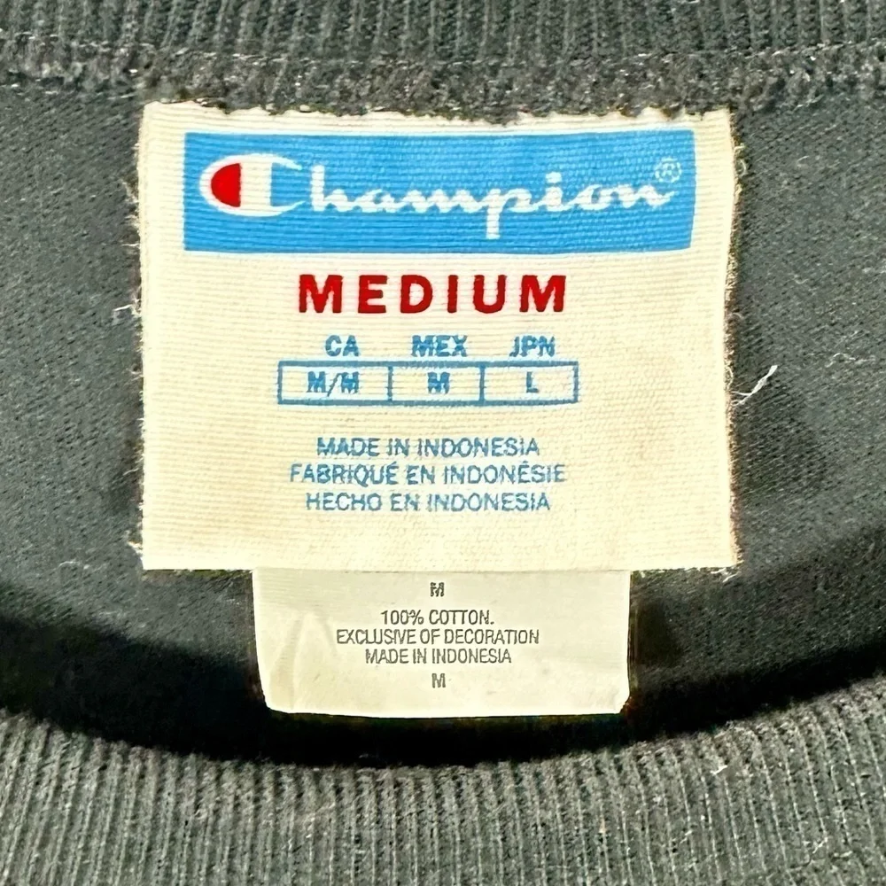 champion graphic behind the label heritage tee size M - Picture 3 of 5